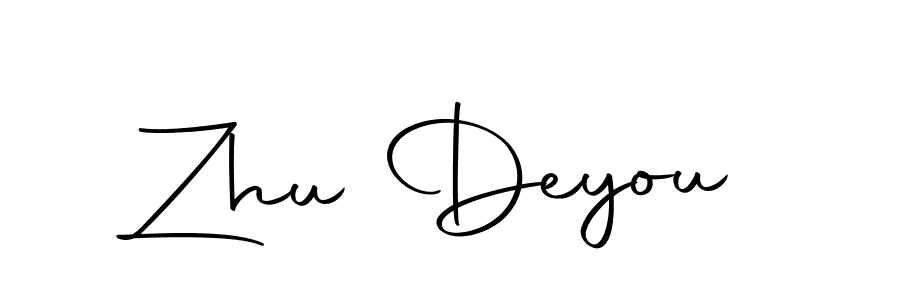 It looks lik you need a new signature style for name Zhu Deyou. Design unique handwritten (Autography-DOLnW) signature with our free signature maker in just a few clicks. Zhu Deyou signature style 10 images and pictures png