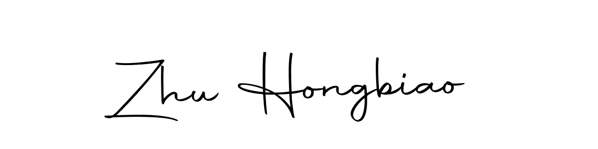 How to make Zhu Hongbiao signature? Autography-DOLnW is a professional autograph style. Create handwritten signature for Zhu Hongbiao name. Zhu Hongbiao signature style 10 images and pictures png