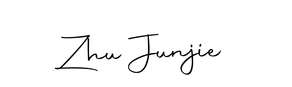 This is the best signature style for the Zhu Junjie name. Also you like these signature font (Autography-DOLnW). Mix name signature. Zhu Junjie signature style 10 images and pictures png