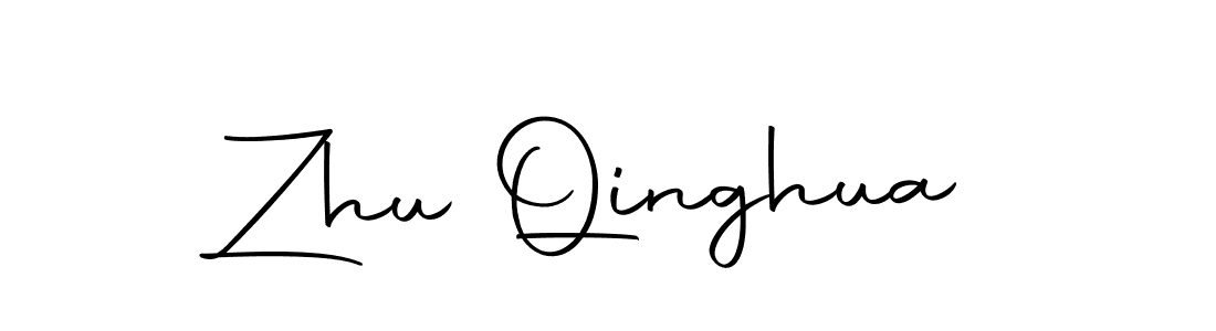 Also we have Zhu Qinghua name is the best signature style. Create professional handwritten signature collection using Autography-DOLnW autograph style. Zhu Qinghua signature style 10 images and pictures png