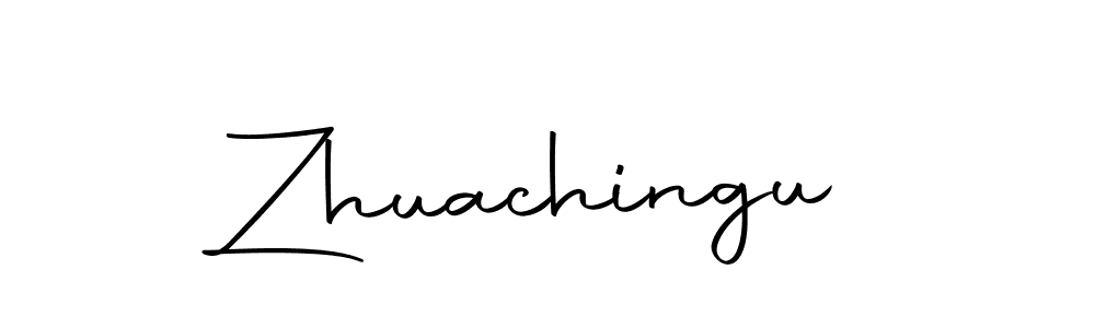 Use a signature maker to create a handwritten signature online. With this signature software, you can design (Autography-DOLnW) your own signature for name Zhuachingu. Zhuachingu signature style 10 images and pictures png