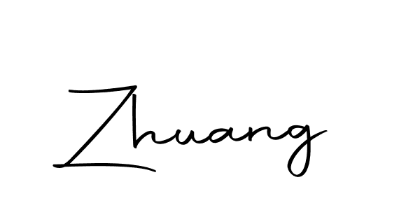 Also we have Zhuang name is the best signature style. Create professional handwritten signature collection using Autography-DOLnW autograph style. Zhuang signature style 10 images and pictures png