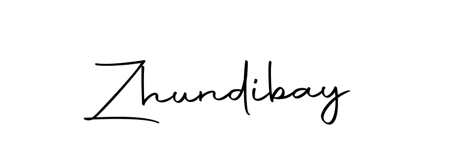 Create a beautiful signature design for name Zhundibay. With this signature (Autography-DOLnW) fonts, you can make a handwritten signature for free. Zhundibay signature style 10 images and pictures png