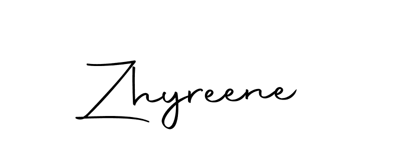 The best way (Autography-DOLnW) to make a short signature is to pick only two or three words in your name. The name Zhyreene include a total of six letters. For converting this name. Zhyreene signature style 10 images and pictures png