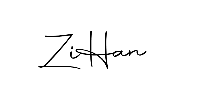 This is the best signature style for the Zi  Han name. Also you like these signature font (Autography-DOLnW). Mix name signature. Zi  Han signature style 10 images and pictures png