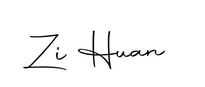 You should practise on your own different ways (Autography-DOLnW) to write your name (Zi Huan) in signature. don't let someone else do it for you. Zi Huan signature style 10 images and pictures png