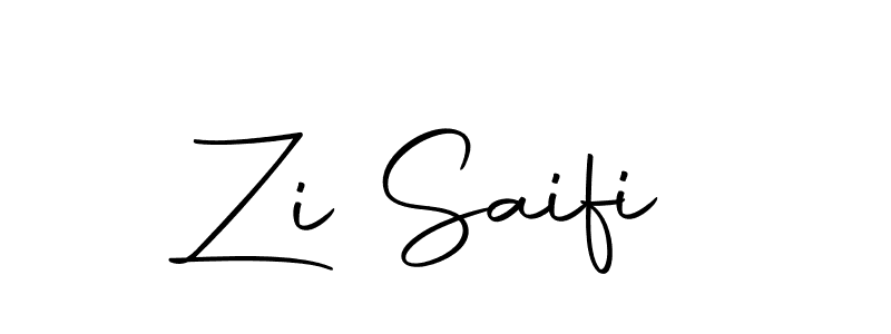 The best way (Autography-DOLnW) to make a short signature is to pick only two or three words in your name. The name Zi Saifi include a total of six letters. For converting this name. Zi Saifi signature style 10 images and pictures png