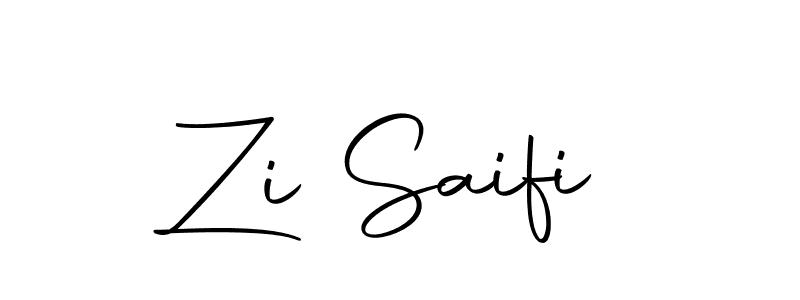 The best way (Autography-DOLnW) to make a short signature is to pick only two or three words in your name. The name Zi Saifi include a total of six letters. For converting this name. Zi Saifi signature style 10 images and pictures png