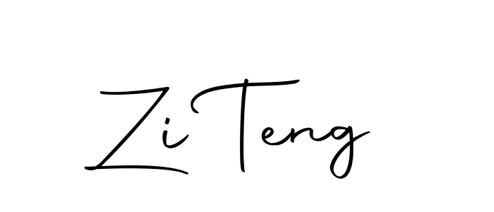 The best way (Autography-DOLnW) to make a short signature is to pick only two or three words in your name. The name Zi Teng include a total of six letters. For converting this name. Zi Teng signature style 10 images and pictures png
