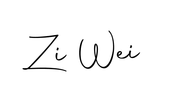 Use a signature maker to create a handwritten signature online. With this signature software, you can design (Autography-DOLnW) your own signature for name Zi Wei. Zi Wei signature style 10 images and pictures png