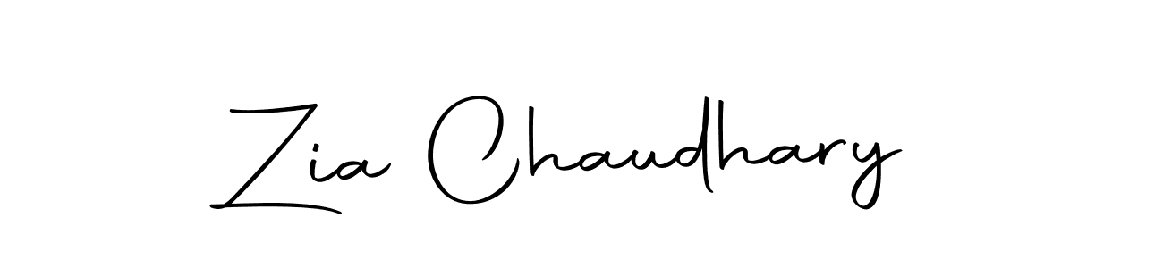 How to make Zia Chaudhary name signature. Use Autography-DOLnW style for creating short signs online. This is the latest handwritten sign. Zia Chaudhary signature style 10 images and pictures png