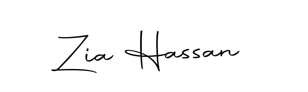 Zia Hassan stylish signature style. Best Handwritten Sign (Autography-DOLnW) for my name. Handwritten Signature Collection Ideas for my name Zia Hassan. Zia Hassan signature style 10 images and pictures png