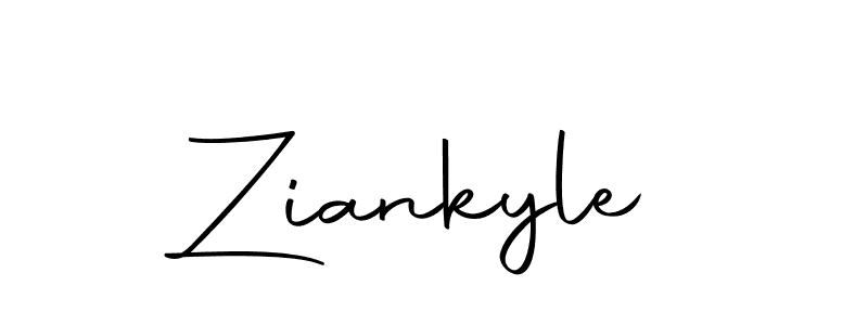 Also we have Ziankyle name is the best signature style. Create professional handwritten signature collection using Autography-DOLnW autograph style. Ziankyle signature style 10 images and pictures png