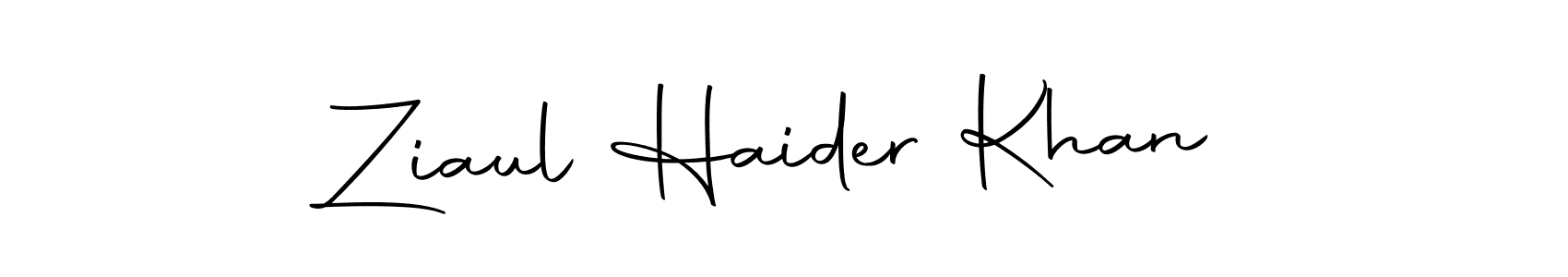 Make a short Ziaul Haider Khan signature style. Manage your documents anywhere anytime using Autography-DOLnW. Create and add eSignatures, submit forms, share and send files easily. Ziaul Haider Khan signature style 10 images and pictures png