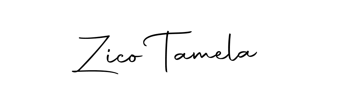 Similarly Autography-DOLnW is the best handwritten signature design. Signature creator online .You can use it as an online autograph creator for name Zico Tamela. Zico Tamela signature style 10 images and pictures png