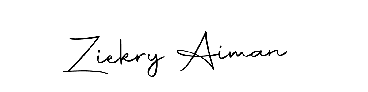 Make a beautiful signature design for name Ziekry Aiman. Use this online signature maker to create a handwritten signature for free. Ziekry Aiman signature style 10 images and pictures png
