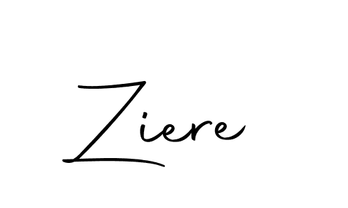 Here are the top 10 professional signature styles for the name Ziere. These are the best autograph styles you can use for your name. Ziere signature style 10 images and pictures png