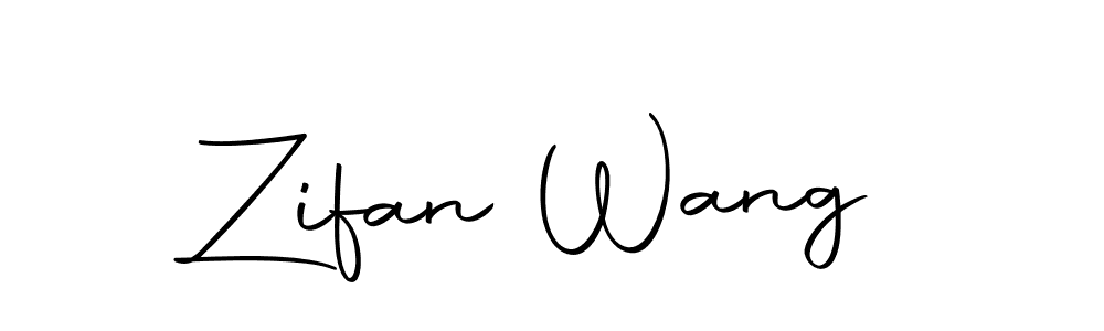 if you are searching for the best signature style for your name Zifan Wang. so please give up your signature search. here we have designed multiple signature styles  using Autography-DOLnW. Zifan Wang signature style 10 images and pictures png