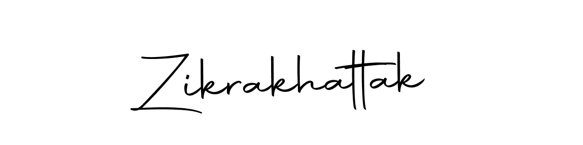 How to make Zikrakhattak name signature. Use Autography-DOLnW style for creating short signs online. This is the latest handwritten sign. Zikrakhattak signature style 10 images and pictures png