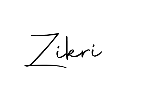 How to make Zikri signature? Autography-DOLnW is a professional autograph style. Create handwritten signature for Zikri name. Zikri signature style 10 images and pictures png