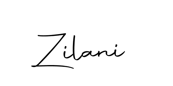 Use a signature maker to create a handwritten signature online. With this signature software, you can design (Autography-DOLnW) your own signature for name Zilani. Zilani signature style 10 images and pictures png