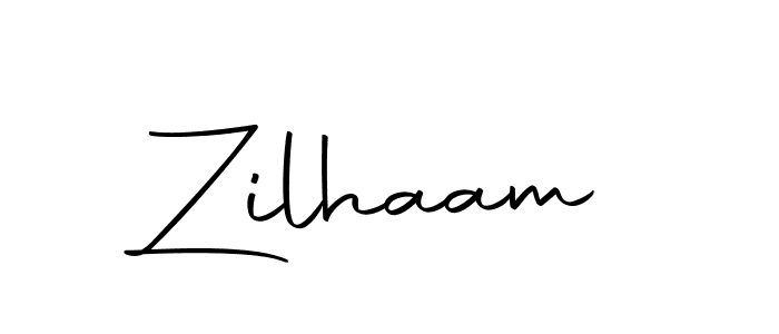 The best way (Autography-DOLnW) to make a short signature is to pick only two or three words in your name. The name Zilhaam include a total of six letters. For converting this name. Zilhaam signature style 10 images and pictures png