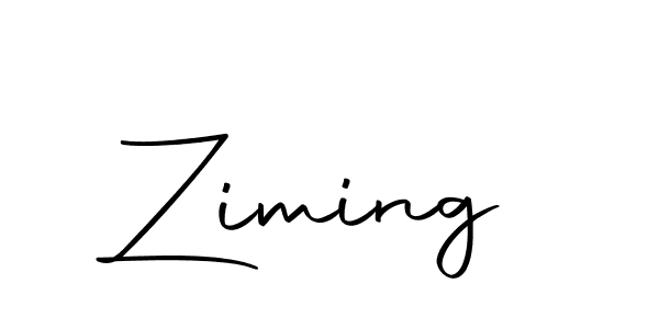You should practise on your own different ways (Autography-DOLnW) to write your name (Ziming) in signature. don't let someone else do it for you. Ziming signature style 10 images and pictures png