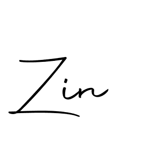 Also we have Zin name is the best signature style. Create professional handwritten signature collection using Autography-DOLnW autograph style. Zin signature style 10 images and pictures png