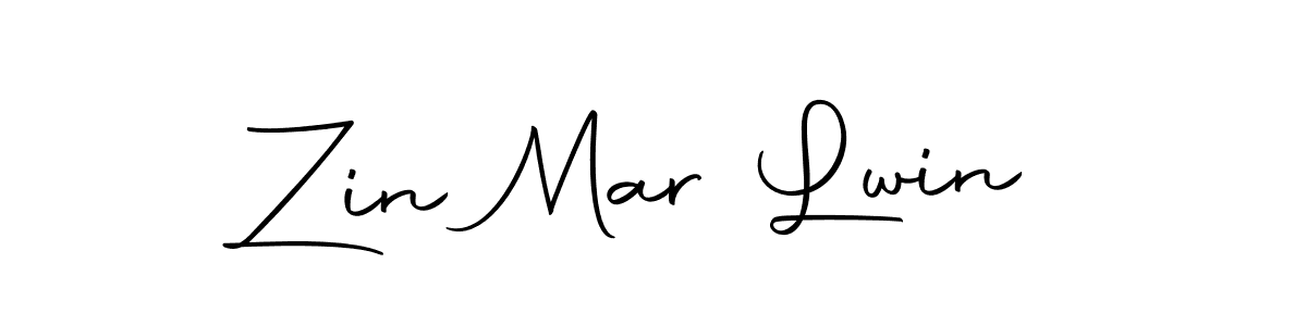 Design your own signature with our free online signature maker. With this signature software, you can create a handwritten (Autography-DOLnW) signature for name Zin Mar Lwin. Zin Mar Lwin signature style 10 images and pictures png