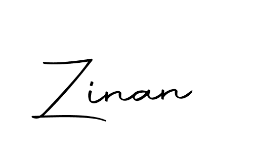 Make a beautiful signature design for name Zinan. With this signature (Autography-DOLnW) style, you can create a handwritten signature for free. Zinan signature style 10 images and pictures png