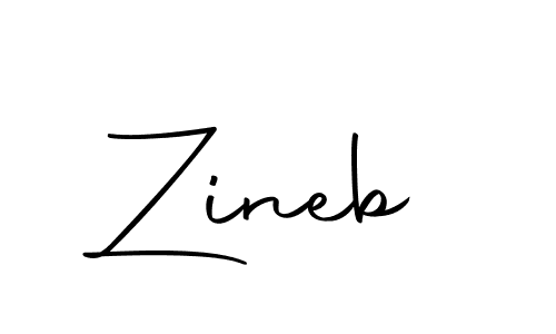 Zineb stylish signature style. Best Handwritten Sign (Autography-DOLnW) for my name. Handwritten Signature Collection Ideas for my name Zineb. Zineb signature style 10 images and pictures png