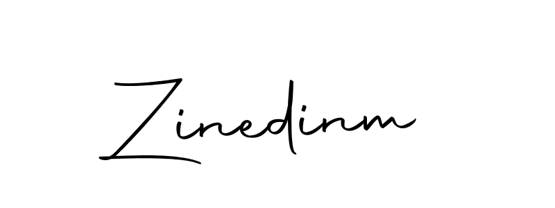 You should practise on your own different ways (Autography-DOLnW) to write your name (Zinedinm) in signature. don't let someone else do it for you. Zinedinm signature style 10 images and pictures png