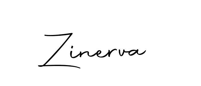 if you are searching for the best signature style for your name Zinerva. so please give up your signature search. here we have designed multiple signature styles  using Autography-DOLnW. Zinerva signature style 10 images and pictures png