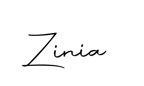 How to make Zinia name signature. Use Autography-DOLnW style for creating short signs online. This is the latest handwritten sign. Zinia signature style 10 images and pictures png