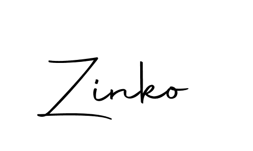 How to make Zinko signature? Autography-DOLnW is a professional autograph style. Create handwritten signature for Zinko name. Zinko signature style 10 images and pictures png