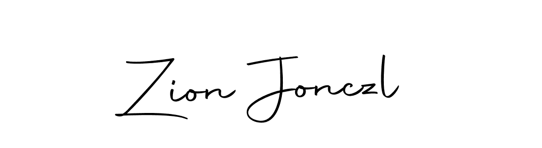 Zion Jonczl stylish signature style. Best Handwritten Sign (Autography-DOLnW) for my name. Handwritten Signature Collection Ideas for my name Zion Jonczl. Zion Jonczl signature style 10 images and pictures png