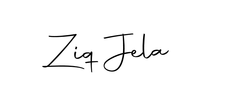 You should practise on your own different ways (Autography-DOLnW) to write your name (Ziq Jela) in signature. don't let someone else do it for you. Ziq Jela signature style 10 images and pictures png