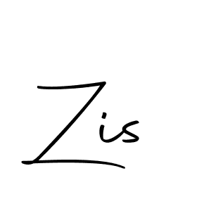 How to make Zis name signature. Use Autography-DOLnW style for creating short signs online. This is the latest handwritten sign. Zis signature style 10 images and pictures png