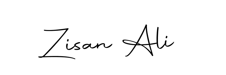 The best way (Autography-DOLnW) to make a short signature is to pick only two or three words in your name. The name Zisan Ali include a total of six letters. For converting this name. Zisan Ali signature style 10 images and pictures png