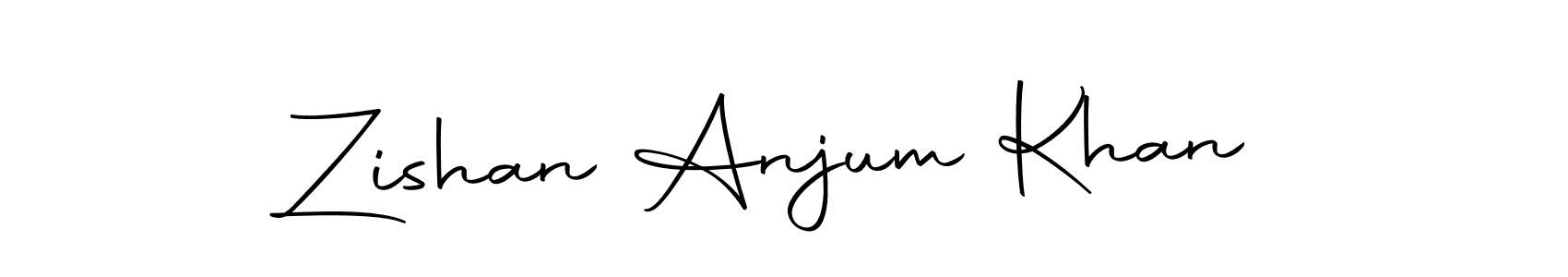 Zishan Anjum Khan stylish signature style. Best Handwritten Sign (Autography-DOLnW) for my name. Handwritten Signature Collection Ideas for my name Zishan Anjum Khan. Zishan Anjum Khan signature style 10 images and pictures png