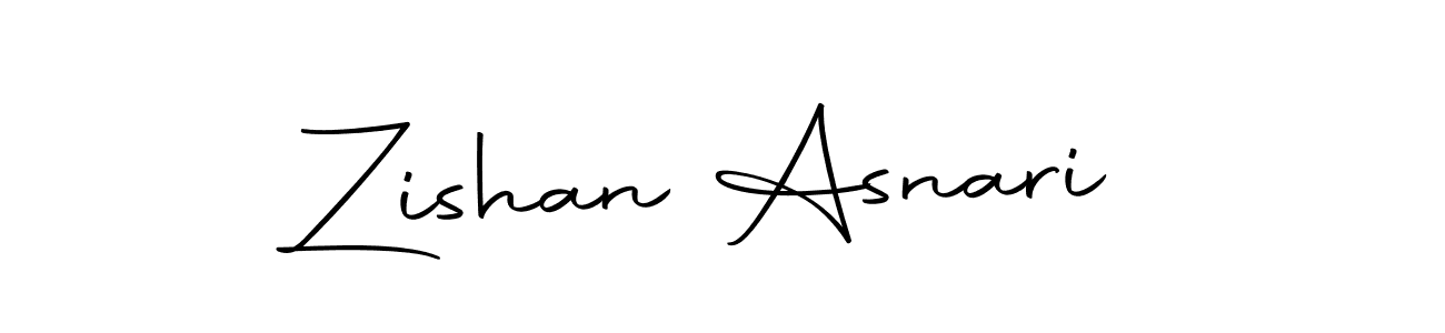 Make a beautiful signature design for name Zishan Asnari. Use this online signature maker to create a handwritten signature for free. Zishan Asnari signature style 10 images and pictures png