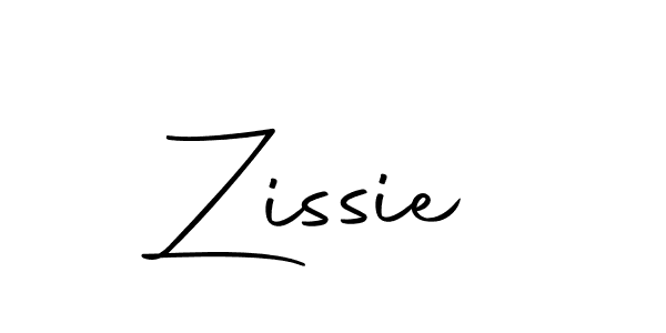 How to make Zissie name signature. Use Autography-DOLnW style for creating short signs online. This is the latest handwritten sign. Zissie signature style 10 images and pictures png