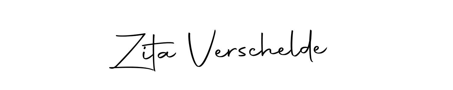 How to make Zita Verschelde signature? Autography-DOLnW is a professional autograph style. Create handwritten signature for Zita Verschelde name. Zita Verschelde signature style 10 images and pictures png