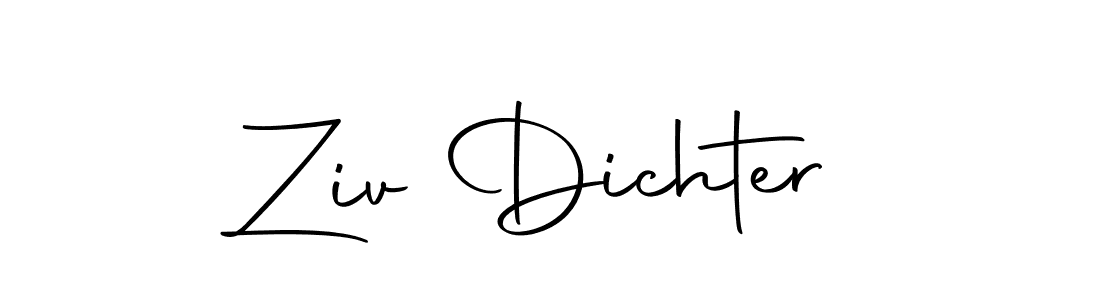 It looks lik you need a new signature style for name Ziv Dichter. Design unique handwritten (Autography-DOLnW) signature with our free signature maker in just a few clicks. Ziv Dichter signature style 10 images and pictures png