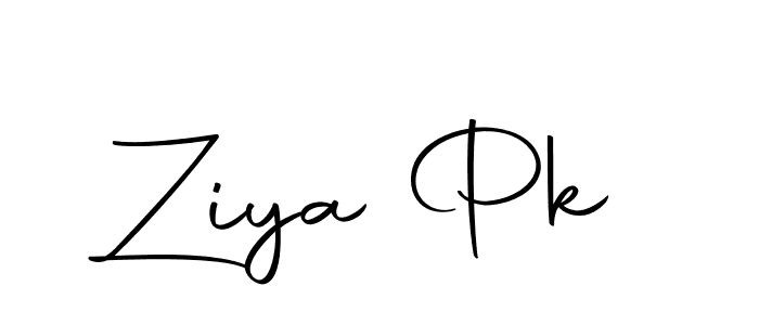 Make a beautiful signature design for name Ziya Pk. With this signature (Autography-DOLnW) style, you can create a handwritten signature for free. Ziya Pk signature style 10 images and pictures png
