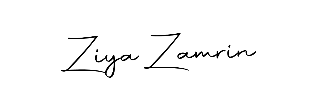 You should practise on your own different ways (Autography-DOLnW) to write your name (Ziya Zamrin) in signature. don't let someone else do it for you. Ziya Zamrin signature style 10 images and pictures png