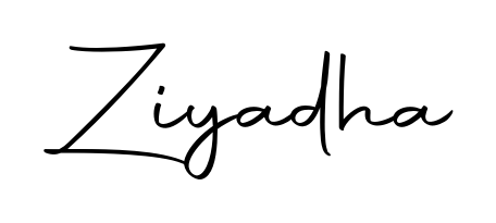 Make a beautiful signature design for name Ziyadha. Use this online signature maker to create a handwritten signature for free. Ziyadha signature style 10 images and pictures png