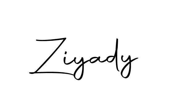Use a signature maker to create a handwritten signature online. With this signature software, you can design (Autography-DOLnW) your own signature for name Ziyady. Ziyady signature style 10 images and pictures png