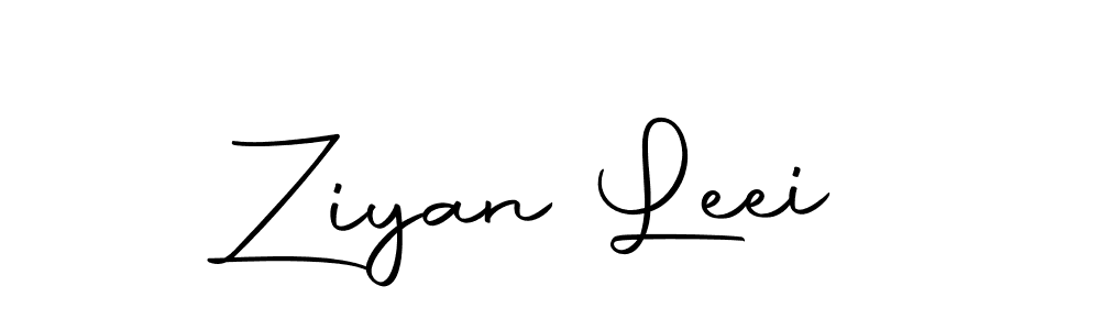 Similarly Autography-DOLnW is the best handwritten signature design. Signature creator online .You can use it as an online autograph creator for name Ziyan Leei. Ziyan Leei signature style 10 images and pictures png