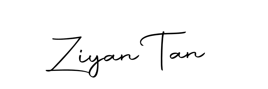 How to make Ziyan Tan signature? Autography-DOLnW is a professional autograph style. Create handwritten signature for Ziyan Tan name. Ziyan Tan signature style 10 images and pictures png